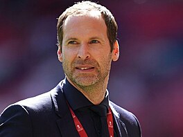 Petr Čech během finále Anglického poháru mezi Chelsea, kde je sportovním...