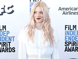 Modelka a here�ka Hunter Schaferová (filmový festival Film Independent Spirit...