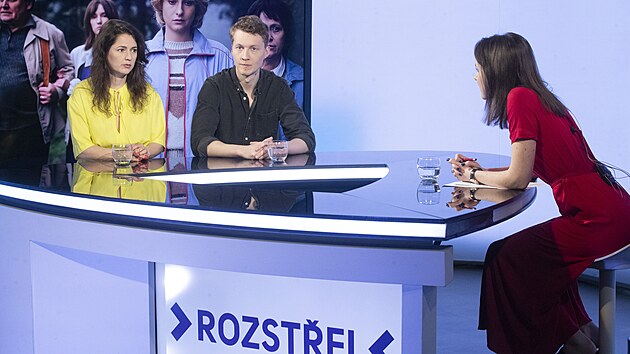 Hosté pořadu Rozstřel Vojtěch Vodochodský, herec a
Maja Hamplová, producentka a castingová režisérka.