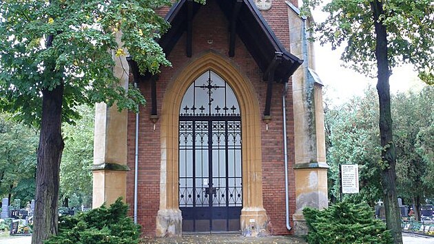 Pravoslavn kaple svatho Metodje se nachz na hodonnskm hbitov.