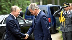 Ruský prezident Vladimir Putin a jeho finský protějšek Sauli Niinisto v... | na serveru Lidovky.cz | aktuální zprávy