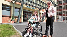 Renata Brázová, pacientka, která se dostala díky domácí umlé plicní ventilaci...