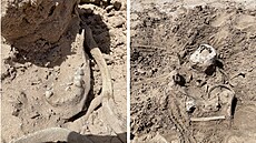 Lidské ostatky nalezené v Lake Mead (7. kvtna 2022)
