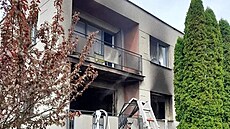 Po výbuchu v rodinném dom v Lipníku nad Bevou zaalo hoet v pízemí. Hasii...