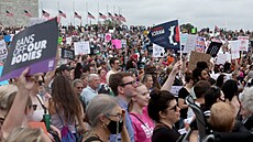 Protest za práva žen na potrat ve Washingtonu (14. května 2022) | na serveru Lidovky.cz | aktuální zprávy
