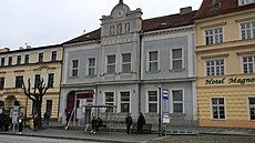 Knihovna v Roudnici nad Labem.