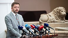 Ministr vnitra Vít Rakušan na tiskové konferenci. (10. května 2022) | na serveru Lidovky.cz | aktuální zprávy