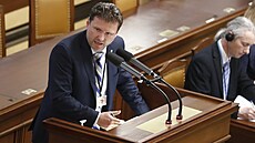 Jednání poslanecké sněmovny. Na snímku Radek Vondráček (ANO). (10. května 2022)