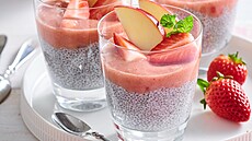 Chia pudink s ovocn�m smoothie