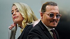 Amber Heard a Johnny Depp