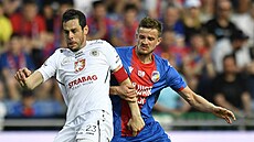 Jakub Rada (vlevo) z Hradce Králové a Jan Kopic z Plzn�.