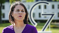 N�mecká ministryn� zahrani�í Annalena Baerbock na setkání G7 (13. kv�tna 2022)