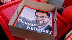 Thomas Kutschaty, lídr sociální demokracie (SPD) ve volbách v západonmeckém...