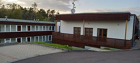 Vojenská ubytovna v Kramolín na Tebísku.