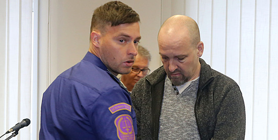 Michal Sosík,který zastelil syna své pítelkyn v Loov, pi odvolacím ízení...