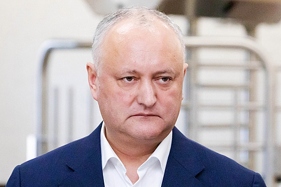 Bývalý moldavský prezident Igor Dodon (22. ledna 2022)