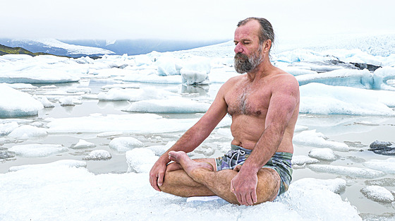 Autor knihy Ledový mu Wim Hof, známý sportovec a lektor