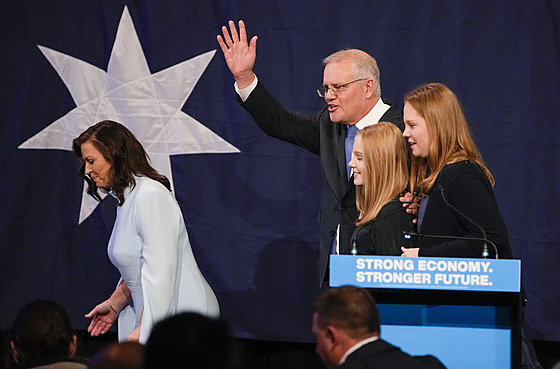 Australské parlamentní volby. Scott Morrison uznal poráku a konzervativní...