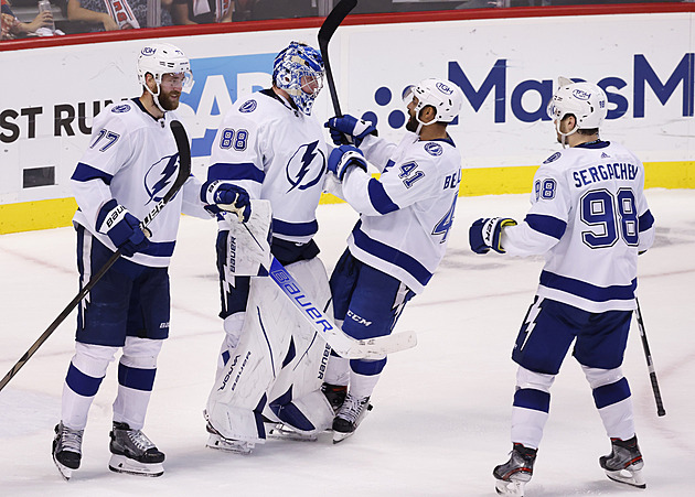 Obětavost, geniální Kučerov a radost v závěru. Tampa v play off opět řádí