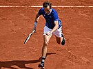 Ruský tenista Daniil Medvedv v prvním kole Roland Garros.