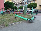 V Pardubic�ch jsou dva provozovatel� elektrokolob�ek, spole�nosti Bolt a Lime...