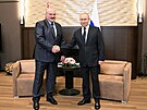 Ruský prezident Vladimir Putin se seel s bloruským vdcem Alexandrem...