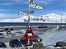 Plaveck� ledov� memori�l se odehr�val v m�ste�ku Longyearbyen na souostrov�,...