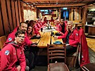 Plaveck� ledov� memori�l se odehr�val v m�ste�ku Longyearbyen na souostrov�,...