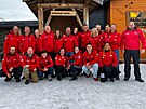 Plaveck� ledov� memori�l se odehr�val v m�ste�ku Longyearbyen na souostrov�,...