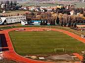 Sportovní areál v Jičíně doplní hala, která vznikne zastřešením tenisových...
