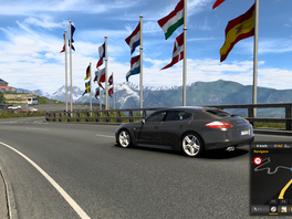 Pepracované Rakousko ve he Euro Truck Simulator 2