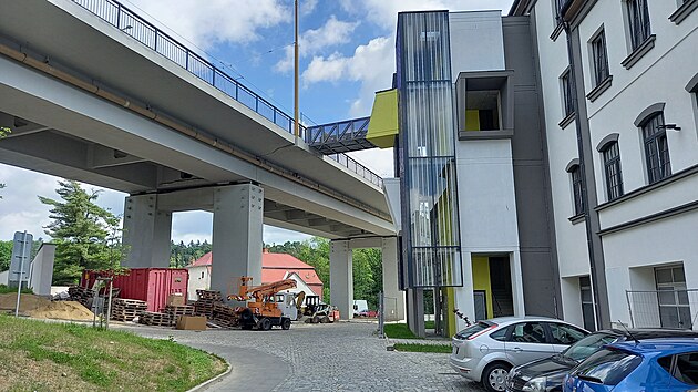 Lávka pro pěší spojí rušný Brněnský most s bytovým komplexem Jihlavské Benátky.