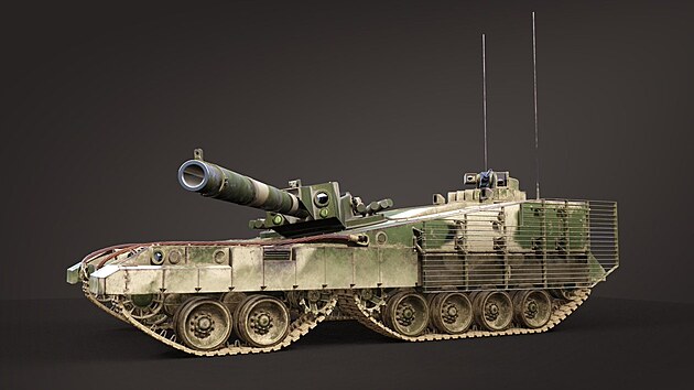 Fanoušci tankové techniky kvůli nedostatku kvalitních fotografií vytvořili v posledních letech řadu 3D modelů tanku Objekt 490, který rekonstruovali ze známých snímků. Tento je jeden z nejvydařenějších.