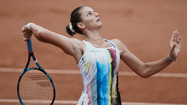 Karolna Plkov podv ve druhm kole Roland Garros.