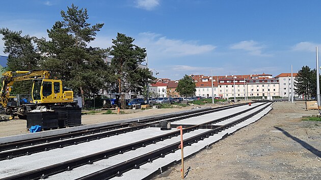 V Olomouci míří do finiše stavba dalšího úseku tramvajové trati vedoucí na sídliště Nové Sady.