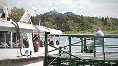 Máchovo jezero oficiáln zahájilo turistickou sezonu. (21. kvtna 2022)