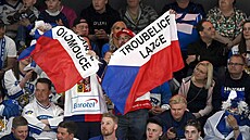 Čeští fanoušci na utkání v Tampere