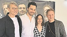 Jan Sv�rák, �imon Bilina, Veronika Khek Kuba�ová a Tomá� Klus