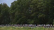 Peloton b�hem 15. etapy Gira d´Italia