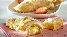 Croissanty s vanilkov�m kr�mem
