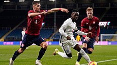 Momentka z úvodního zápasu kvalifikace proti Anglii. | na serveru Lidovky.cz | aktuální zprávy