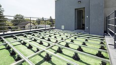 Velmi důležité je, že terasový systém Twinson lze instalovat na střešní povrch,...