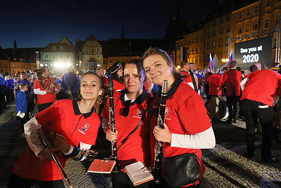 Muzikantky z Nové Dubnice na chebském festivalu FIJO.