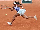 Americká tenistka Cori Gauffová ve tvrtfinále Roland Garros
