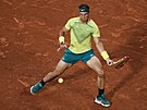 panlský tenista Rafael Nadal ve tvrtfinále Roland Garros.