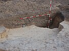 Pi przkumu lokality v Leanech archeologové odkryli mimo jiné pozstatky...