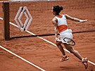 Italská tenistka Martina Trevisanová ve tvrtfinále Roland Garros