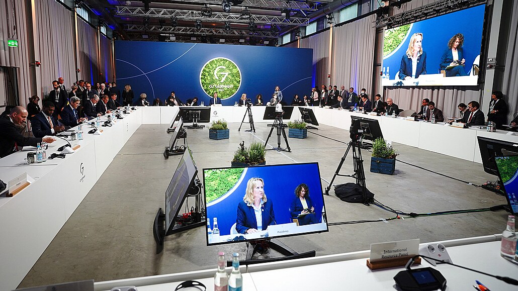 Klimatické jednání G7 v Berlín (26. kvtna 2022)