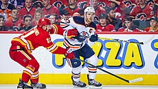 Connor McDavid v utkání proti Calgary.