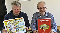 Roman antora ze Skautské nadace Jaroslava Foglara a Ondej Müller z...